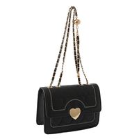 Women's Small Pu Leather Solid Color Classic Style Square Flip Cover Shoulder Bag sku image 2