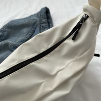Women's Large Oxford Cloth Solid Color Streetwear Dumpling Shape Zipper Shoulder Bag main image 7