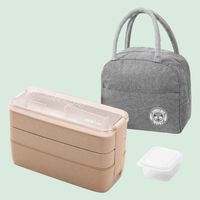 Casual Solid Color Plastic Lunch Box sku image 10