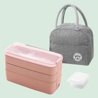 Casual Solid Color Plastic Lunch Box sku image 11