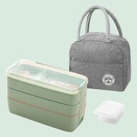 Casual Solid Color Plastic Lunch Box sku image 12