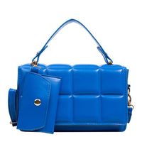 Women's Medium Pu Leather Solid Color Streetwear Square Magnetic Buckle Handbag main image 5