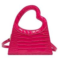 Women's Small Pu Leather Solid Color Classic Style Square Zipper Handbag sku image 4