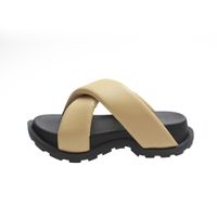 Women's Casual Solid Color Round Toe T-type sku image 13