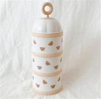 Simple Style Rabbit Squirrel Bear Pp Storage Container Box Artificial Decorations sku image 1