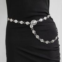 Ig Style Geometric Metal Women's Chain Belts main image 1