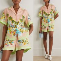 Daily Women's Casual Streetwear Printing Polyester Shorts Sets Shorts Sets main image 1