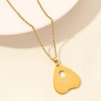 304 Stainless Steel Elegant Cute Luxurious Plating Heart Shape Pendant Necklace main image 5