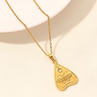 304 Stainless Steel Elegant Cute Luxurious Plating Heart Shape Pendant Necklace main image 7