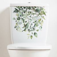 Décontractée Vacances Bloc De Couleur Plante Pvc Fonds D'écran Art Mural main image 4