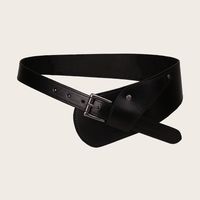 Fashion Solid Color Pu Leather Women's Corset Belts main image 2