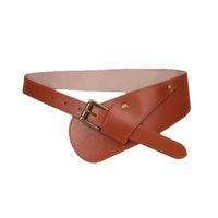 Fashion Solid Color Pu Leather Women's Corset Belts main image 4