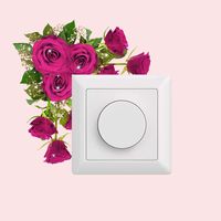 Pastoral Rose Pvc Wall Sticker Wall Art main image 2