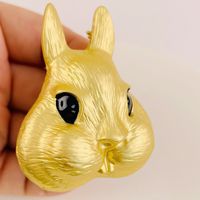 Retro Rabbit Alloy Plating Unisex Brooches main image 5