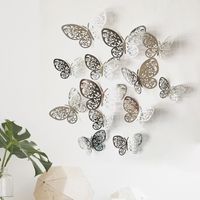 Cute Butterfly Paper Wall Sticker Wall Art main image 4