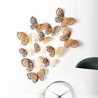 Cute Butterfly Paper Wall Sticker Wall Art sku image 1