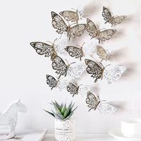 Cute Butterfly Paper Wall Sticker Wall Art main image 3