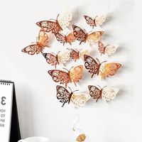 Süß Schmetterling Papier Wandaufkleber Wand Kunst main image 2