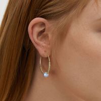 1 Pair Vintage Style Geometric Polishing Plating Freshwater Pearl 14k Gold Plated Drop Earrings main image 4