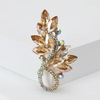Artístico Flor Aleación Embutido Diamantes De Imitación Mujeres Broches sku image 5
