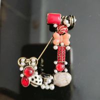 Casual Letter Flower Alloy Unisex Brooches main image 2