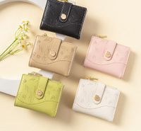 Women's Color Block Pu Leather Flip Cover Wallets main image 4