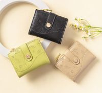 Women's Color Block Pu Leather Flip Cover Wallets main image 1