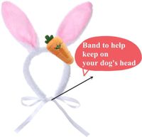 Cartoon Style Polyester Carrot Pet Saliva Towel sku image 5