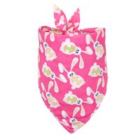 Simple Style Classic Style Polyester Easter Rabbit Pet Saliva Towel sku image 3