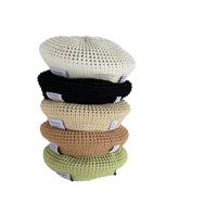 Women's Sweet Simple Style Solid Color Eaveless Beret Hat main image 2