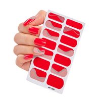 Simple Style Classic Style Color Block Pvc Nail Patches 1 Piece main image 3