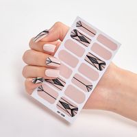 Einfacher Stil Klassischer Stil Farbblock Pvc Nagelaufkleber 1 Stück sku image 45