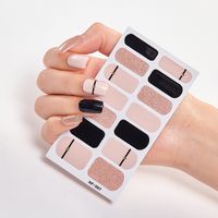Simple Style Classic Style Color Block Pvc Nail Patches 1 Piece sku image 43