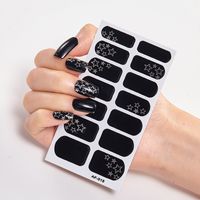 Simple Style Classic Style Color Block Pvc Nail Patches 1 Piece sku image 40