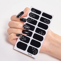 Einfacher Stil Klassischer Stil Farbblock Pvc Nagelaufkleber 1 Stück sku image 40