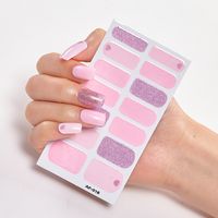 Einfacher Stil Klassischer Stil Farbblock Pvc Nagelaufkleber 1 Stück sku image 4