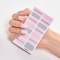 Simple Style Classic Style Color Block Pvc Nail Patches 1 Piece sku image 7