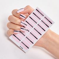 Simple Style Classic Style Color Block Pvc Nail Patches 1 Piece sku image 8