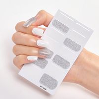Simple Style Classic Style Color Block Pvc Nail Patches 1 Piece sku image 10