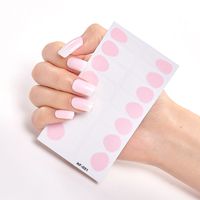 Simple Style Classic Style Color Block Pvc Nail Patches 1 Piece sku image 9