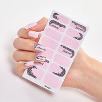 Simple Style Classic Style Color Block Pvc Nail Patches 1 Piece sku image 15