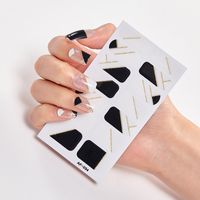 Simple Style Classic Style Color Block Pvc Nail Patches 1 Piece sku image 20