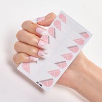 Simple Style Classic Style Color Block Pvc Nail Patches 1 Piece sku image 24