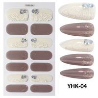 Simple Style Classic Style Bow Knot Pvc Nail Patches 1 Piece sku image 4