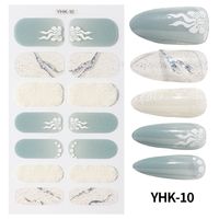 Simple Style Classic Style Bow Knot Pvc Nail Patches 1 Piece sku image 10