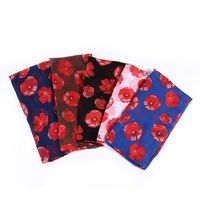 Femmes Style Ig Élégant Fleur Polyester Foulard main image 5