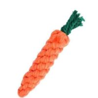 Cartoon Style Polyester Carrot Pet Saliva Towel sku image 1