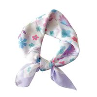 Femmes Sucré Pastorale Fleur Polyester Impression Bandanas main image 2