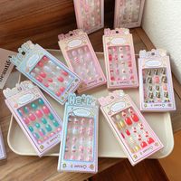 Cute Cross Cartoon Strawberry Plastic Nail Patches 1 Piece main image 3