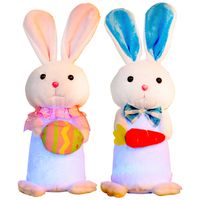 Ostern Cartoon-stil Kaninchen Kunststoff Tuch Baumwolle Lässig Täglich Festival Dekorative Requisiten main image 4